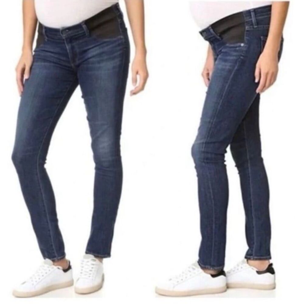 Citizens Of Humanity Racer Ultra Maternity Skinny Jeans 32 EUC